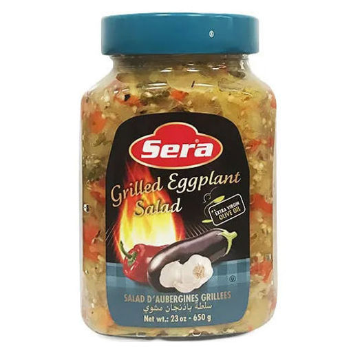 0004688_sera-grilled-eggplant-salad-650g_510 Sera Kozlenmis Patlican Salatasi / Grilled Eggplant Salad - 650 GR - Image 1