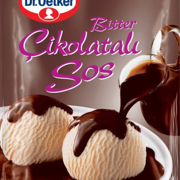 Dr.oetker Bitter Cikolatali Sos / Bitter Chocolate Sauce Mix - 125 GR