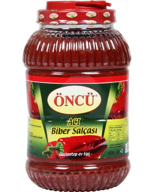 2001_B_83103570-08032013135000 Oncu Tatli Biber Salcasi / Mild Pepper Paste - 4300 GR - Plastic Pet - Image 1