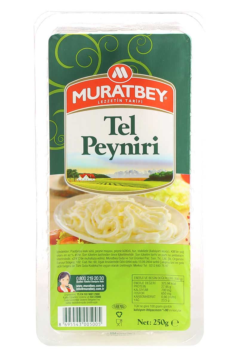 22072014104455tel_peyniri Murat Bey Tel Peyniri / Shalal Cheese - 200 Gr. - Image 1