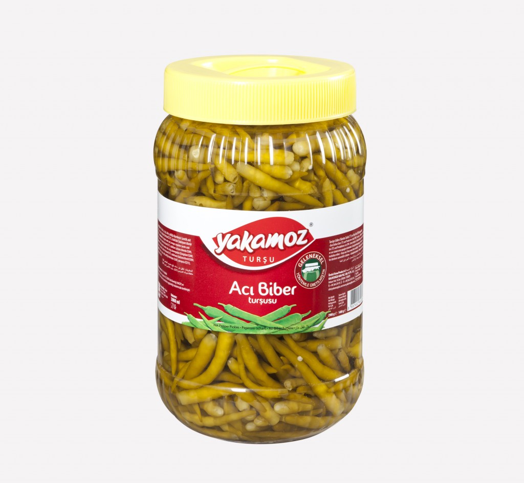 3000AcBiber Yakamoz Aci Biber Tursusu / Hot Pepper Pickles - 2900 GR / 3000 ML - Image 1
