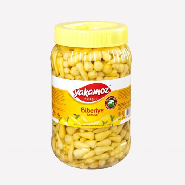 Yakamoz Aci Biberiye Tursusu / Hot Baby Pepper Pickles - 2900 GR / 3000 ML