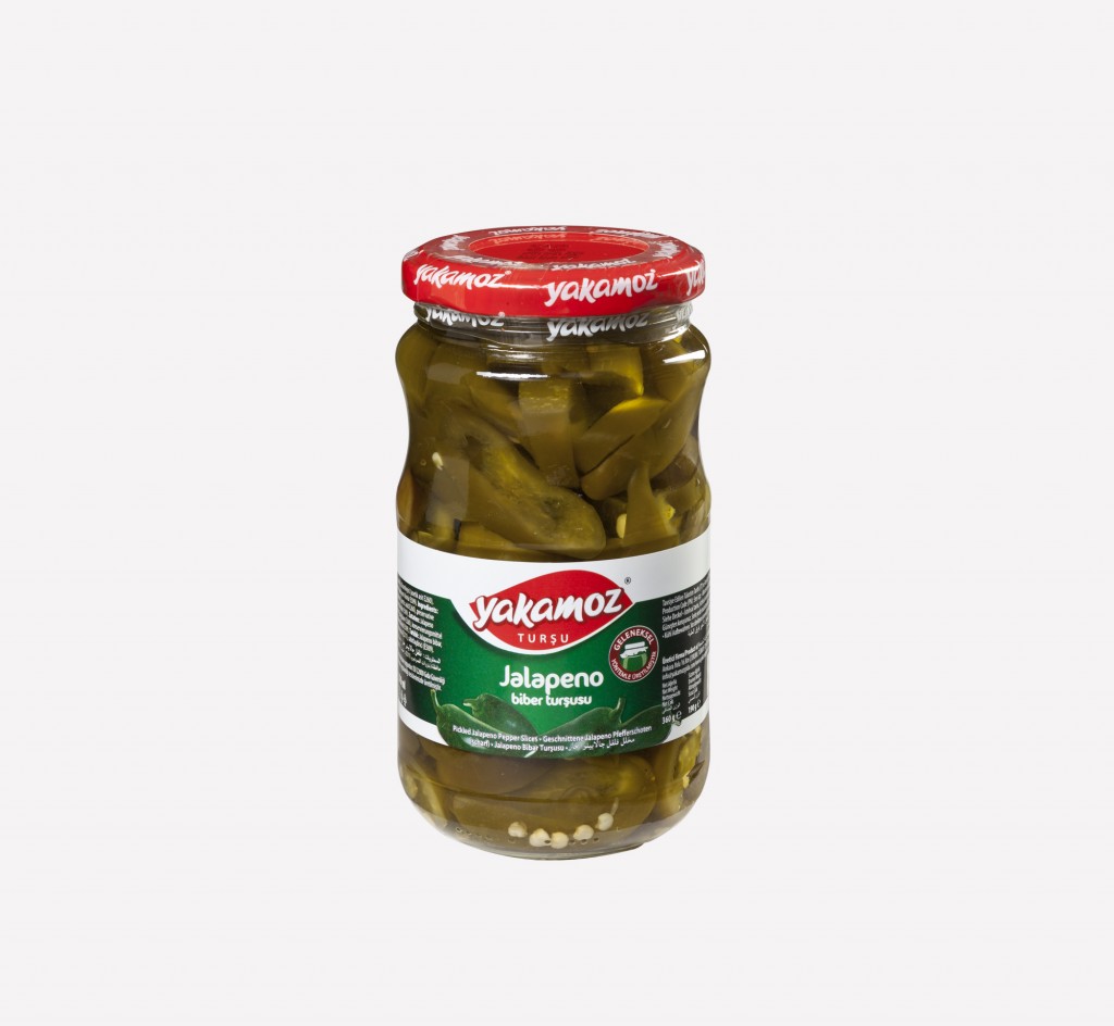 370jalopeno Yakamoz Aci Jalapeno Tursusu / Hot Jalapeno Pepper Pickles - 650 GR / 720 ML - Image 1