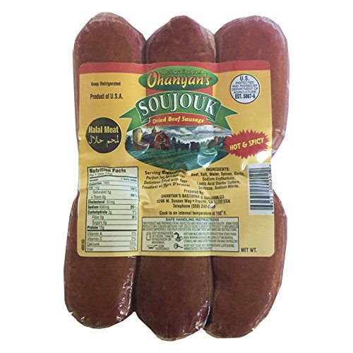 51ghHLWGWNL Ohanyan Acili Sucuk / Hot Beef Soujouk - Image 1