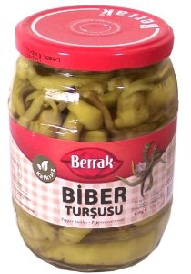 51hPGhc-HmL._SY300_ Berrak Pepper Pickles / Biber Tursusu - 720 ML - Image 1