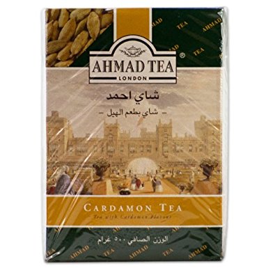 51qURqLMaxL._SX385__5656 Ahmad Tea Kakule Cayi / Black Tea with Cardamon - 454 GR Box - Image 1