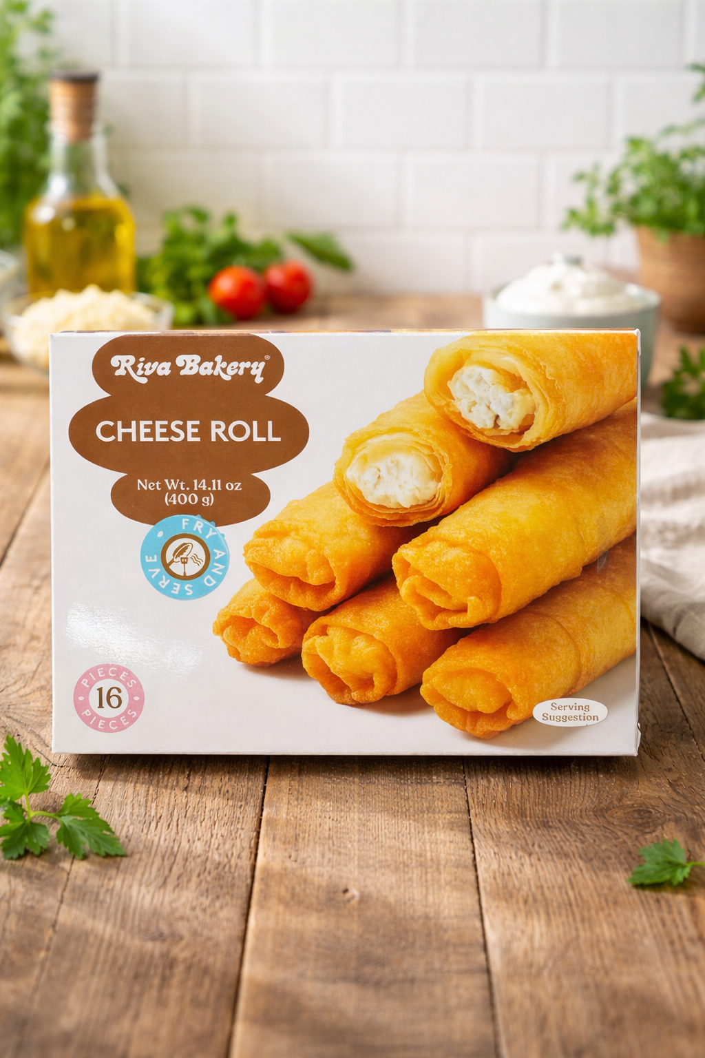 64690417-7122-483E-BC1C-682FFB6D27F2 Riva Bakery Sigara Boregi Peynirli / Cheese Roll - 400 GR - Image 1