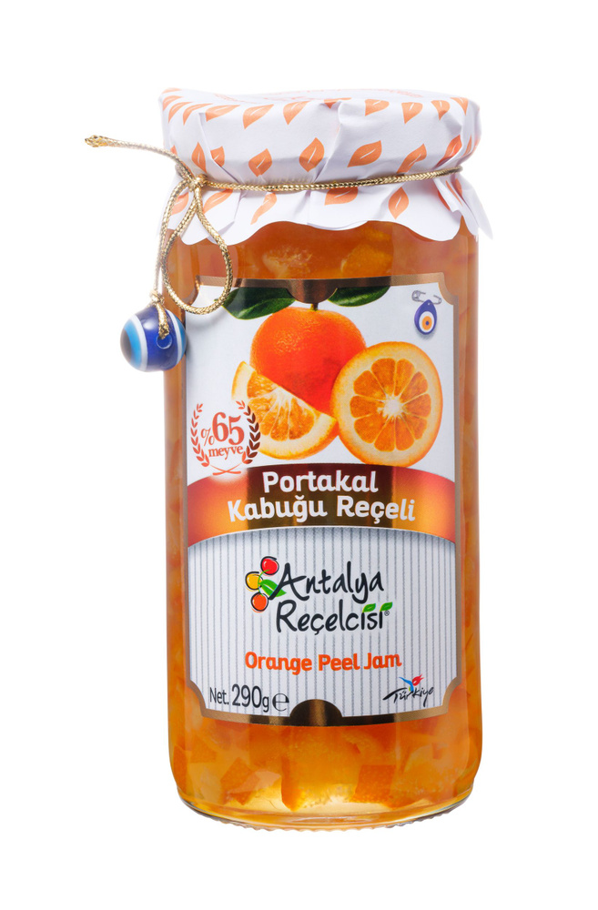 6565818643 Antalya Recelcisi Portakal Kabugu Receli / Antalya Recelcisi Orange Peel Jam 290 Gr. /10.23 OZ - Image 1