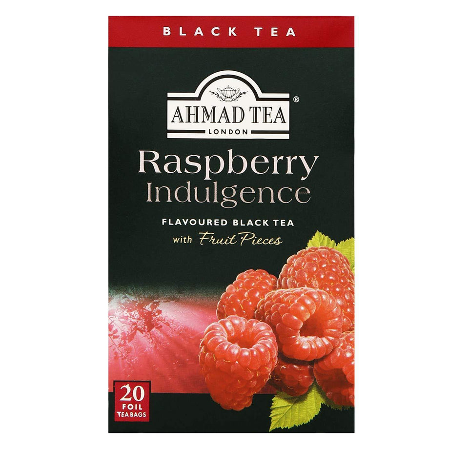 71spNFbZmWL._SL1400_460x_2x Ahmad Tea Raspberry Indulgence Black Tea - 20 Tea Bags - Image 1