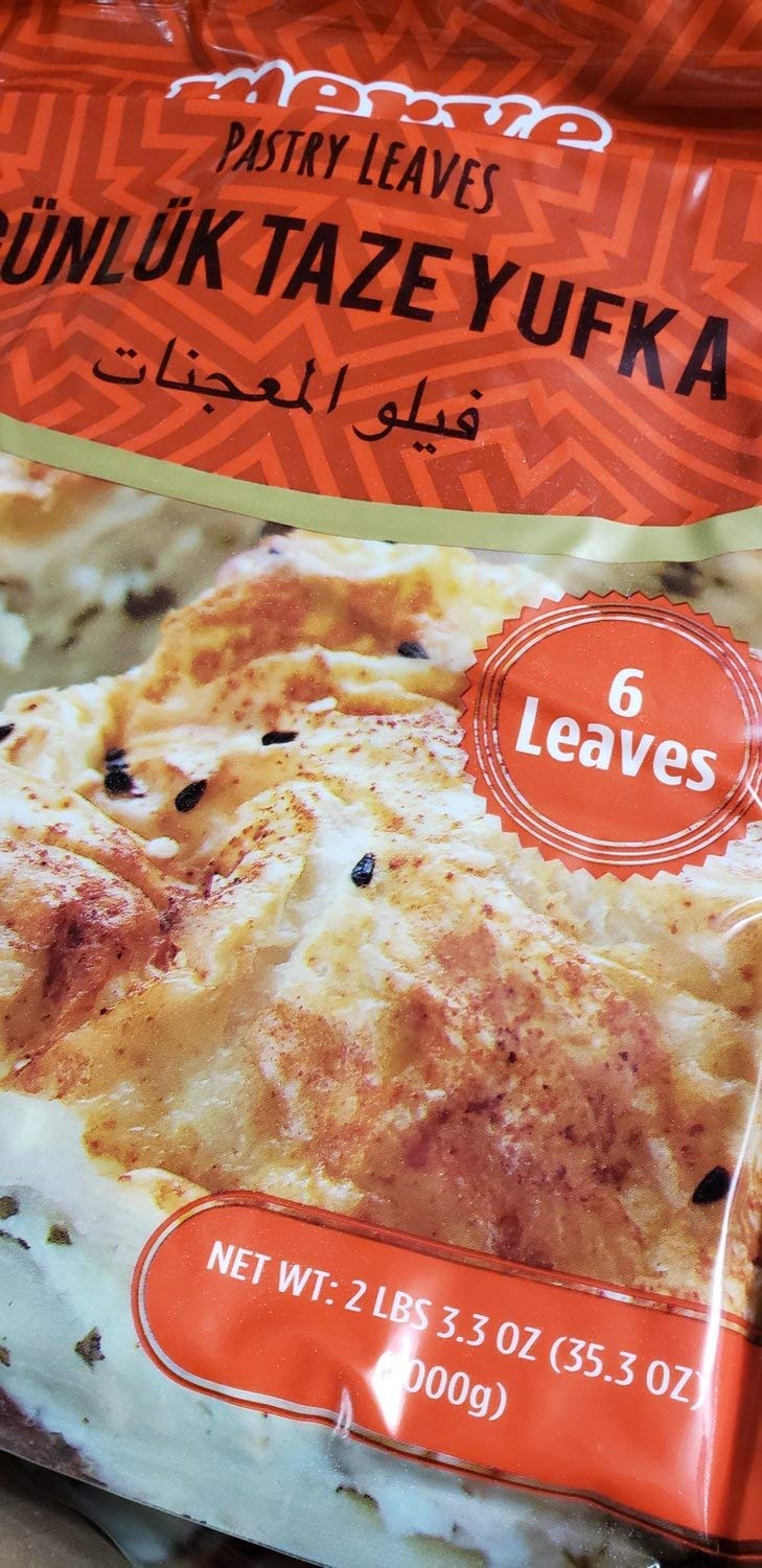 71yL_keLskL._SL1500_ Merve Sac Kare Yufka / Pastry Square Leaves - 6 PCS / 1 KG - Image 1