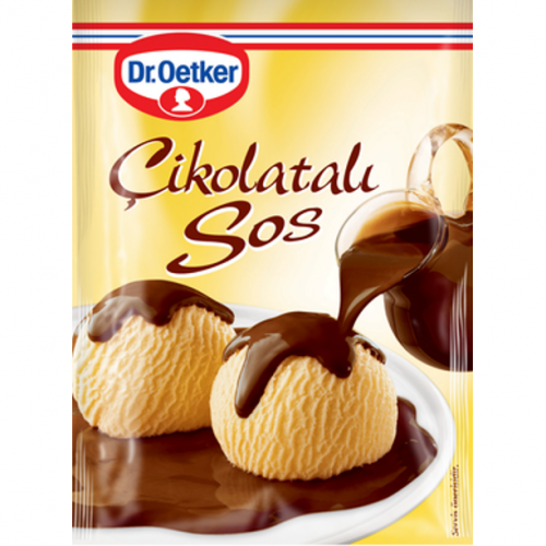 8338BE67-4237-40F8-899D-825EBB88FBDA-500x500-1 Dr.oetker Cikolatali Sos / Chocolate Sauce Mix - 128 GR - Image 1