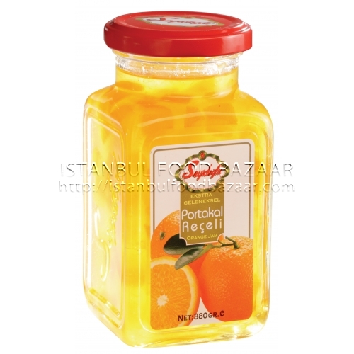 CREATOR: gd-jpeg v1.0 (using IJG JPEG v62), quality = 100 Seyidoglu Portakal Receli / Orange Preserves - 380 GR / 13.4 OZ in Glass - Image 1