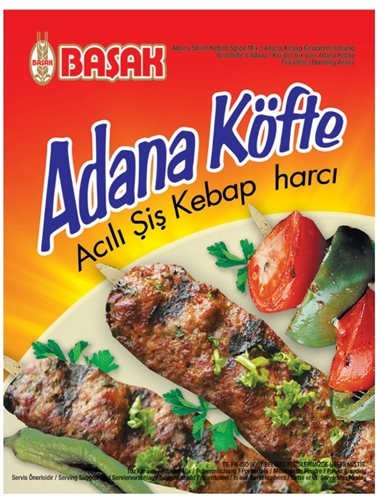 BASAK01-2 Basak Adana Kofte Harci / Hot Meatball Mix for Adana Kebab - 65 GR - Image 1
