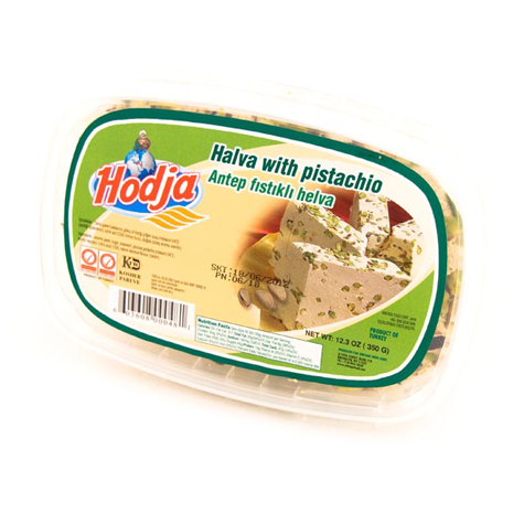 HODJA_ANTEPFISTIKLI_HELVA Hodja Antep Fistikli Helva / Halva with Pistachio - 700 GR - Image 1