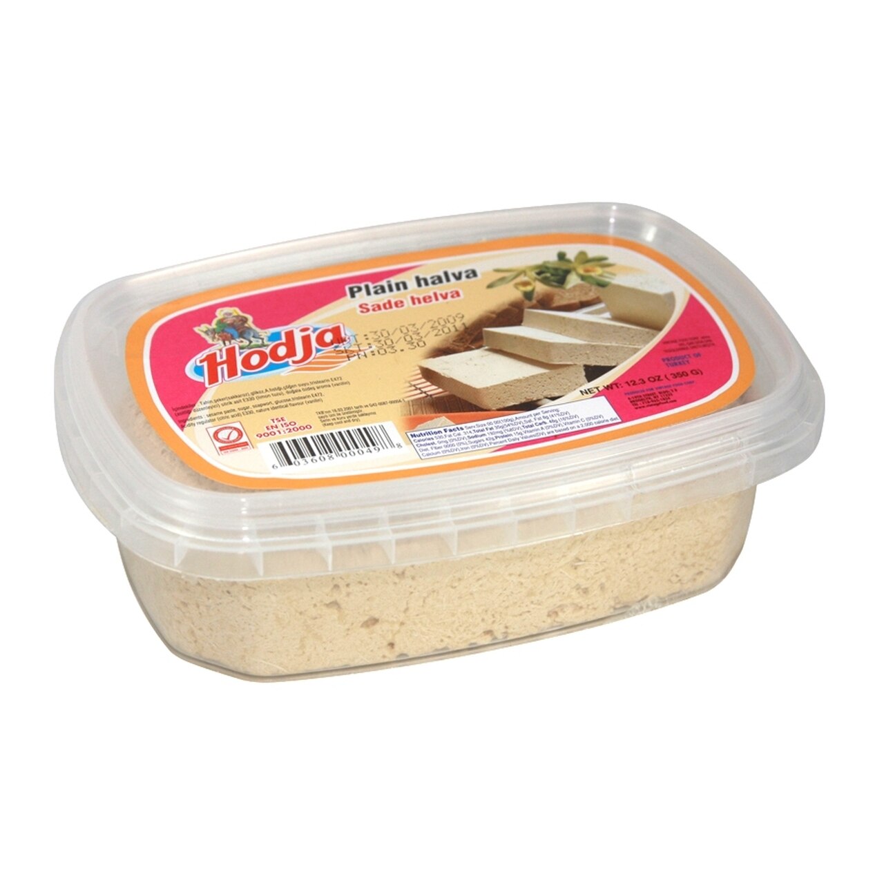HODJA_PLAIN_HALVA_7094 Hodja Sade Helva / Plain Halva - 700 GR - Image 1