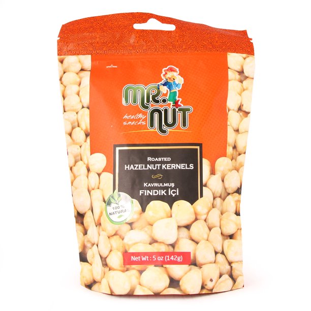 MR.NUT_HAZELNUT_7160 Mr.nut Findik Ici Kavrulmus / Hazelnut Kernels Roasted - 142 GR - Image 1