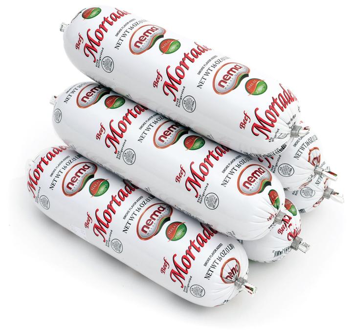 M_PLAIN_720x_7166 Nema Dana Salami / Mortadella Plain - 454 GR / 1 LB - Image 1