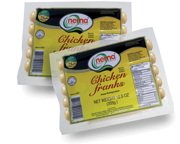 Nema Tavuk Sosis / Chicken Franks - 454 GR / 1 LB
