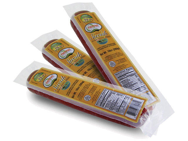 Nema-Stick-Beef-Soudjouk-Mild Nema Acisiz Cubuk Sucuk / Mild Stick Soujouk - 285 GR / 10 OZ Vacuum Pack - Image 1