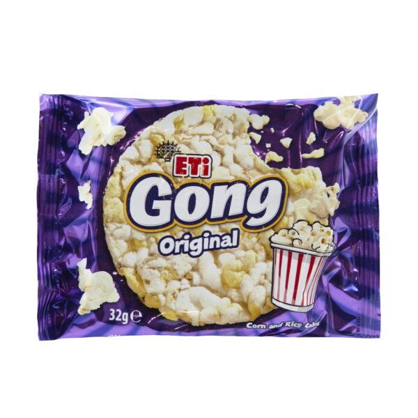 Eti Gong Sade Misir & Princ Patlagi / Gong Corn & Rice Original - 40 GR