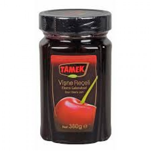 TAMEK_VISNE_RECELI_380_GR-500x500-1 Tamek Visne Receli / Sour Cherry Jam - 380 GR in Glass - Image 1