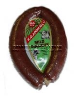 CREATOR: gd-jpeg v1.0 (using IJG JPEG v62), default quality Apikoglu Acisiz Sucuk / Mild Beef Soujouk - 454 GR / 1 LB Vacuum Pack - Image 1