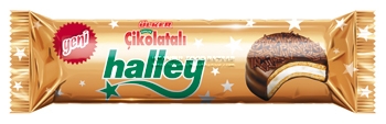 a9e3e1d257245a7d90768feb878cd050 Ulker Halley / Chocolate Cookies W/Marshmallow - Mini Size / 66 GR - Image 1