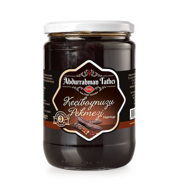 abdurrahman-tatlici-keciboynuzu-pekmezi-800-g__0112722888498250 Abdurrahman Tatlici Keciboynuzu Pekmezi / Carob Molasses - 800 GR - in Jar - Image 1