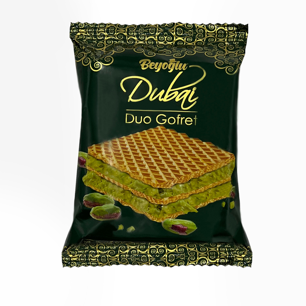 beyoglu_gofret Beyoglu Antep Fistikli Kremali Gofret / Dubai Duo Gofret 36 GR - Image 1