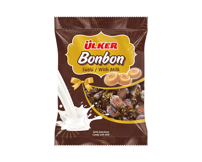 bonbon-paket-sutlu Ulker Sutlu Sekerleme / Bonbon Hard Candy W/Milk - 275 GR - Image 1