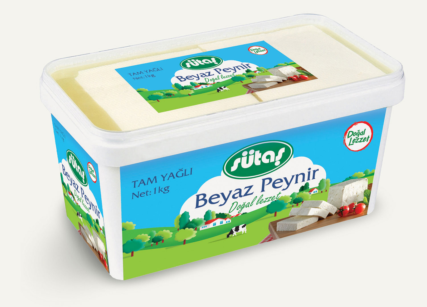 f14d75a7-fc4e-40b0-8f32-a0363577b177_6263 Sutas Beyaz Inek Peyniri / Cow`s Feta Cheese 900 Gr. - Image 1