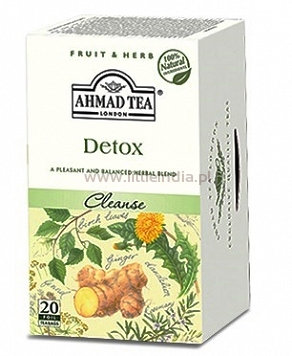 large_ahmad_detox_5661 Ahmad Tea Infusion Detox Cleanse Herbal Tea - 20 Tea Bags - Image 1