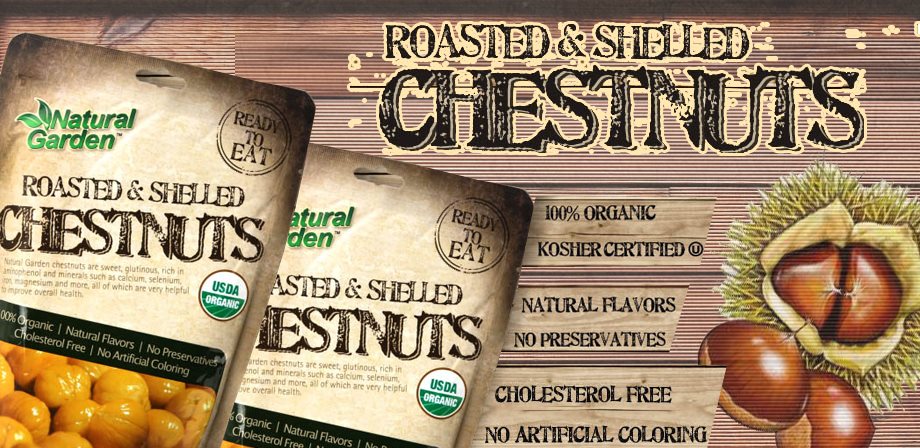 natural_chest1_6830 Natural Garden Kavrulmus Kestane / Roasted & Shelled Chestnuts 100 GR / 3.5 OZ - Image 1