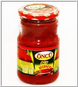 ncue_paprikamark_scharf Oncu Acili Biber Salcasi / Pepper Paste Hot - 700 GR - in Jar - Image 1