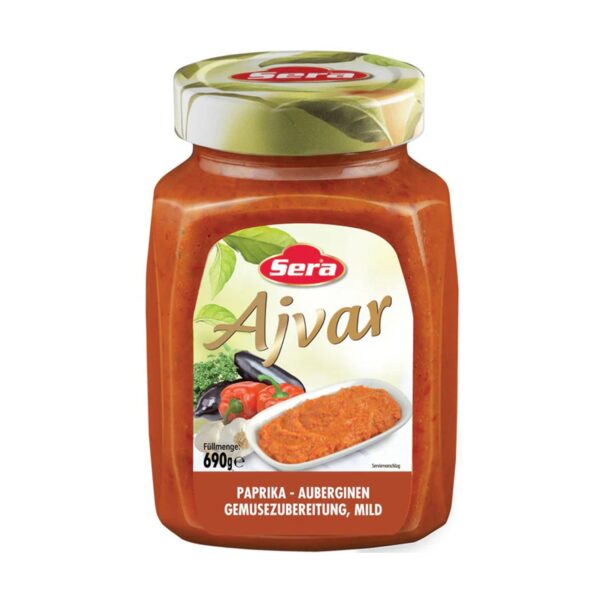 Sera Ajvar Hafif / AJVAR MILD – 690 g