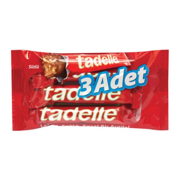 Tadelle Sütlü Çikolata / MILK CHCLT HZLNT3* – 3 × 30 g