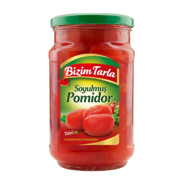 Bizimtarla Domates Soyulmuş / TOMATO PEELED – 640 g