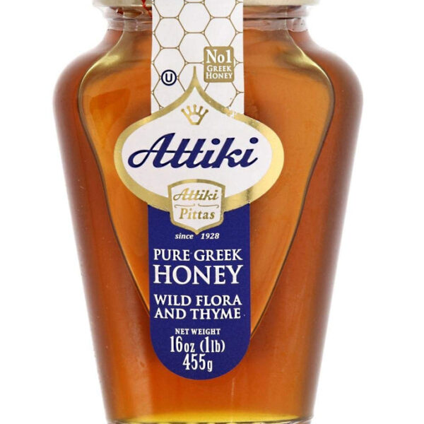 Attiki Çiğ Bal / RAW HONEY – 455 g