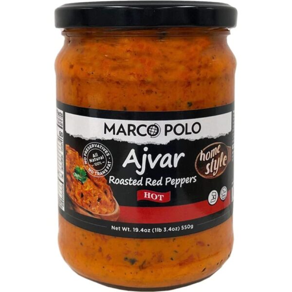 Marco Polo Ajvar Acılı / MARCOPOLO AJVAR HOT – 545 g