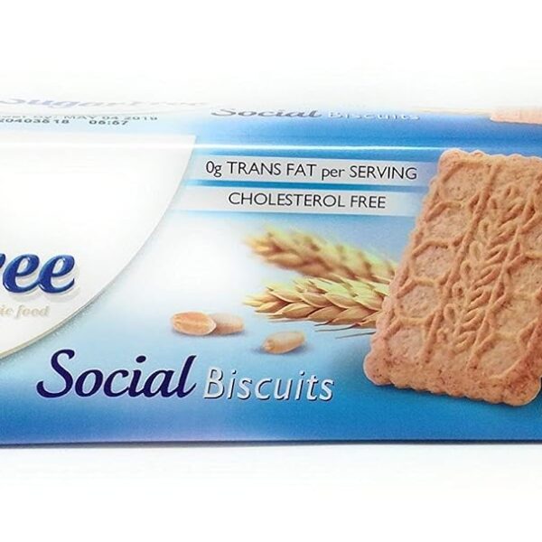 Gullon Sgrfreesocialcookies170 / SGRFREE FIBER BISCT 170 – 170 g