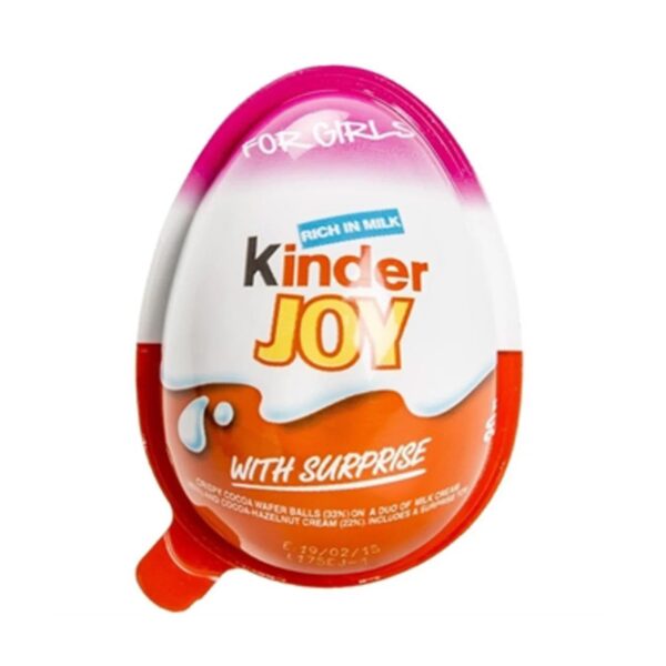 Kinder Joy Yumurta Kızlar / JOY EGGS GIRLS – 20 g