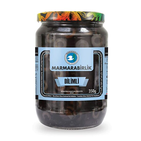 Marmarabirlik Siyah Dilimli Zeytin 350 / BLCK SLCD OLV350 – 350 g
