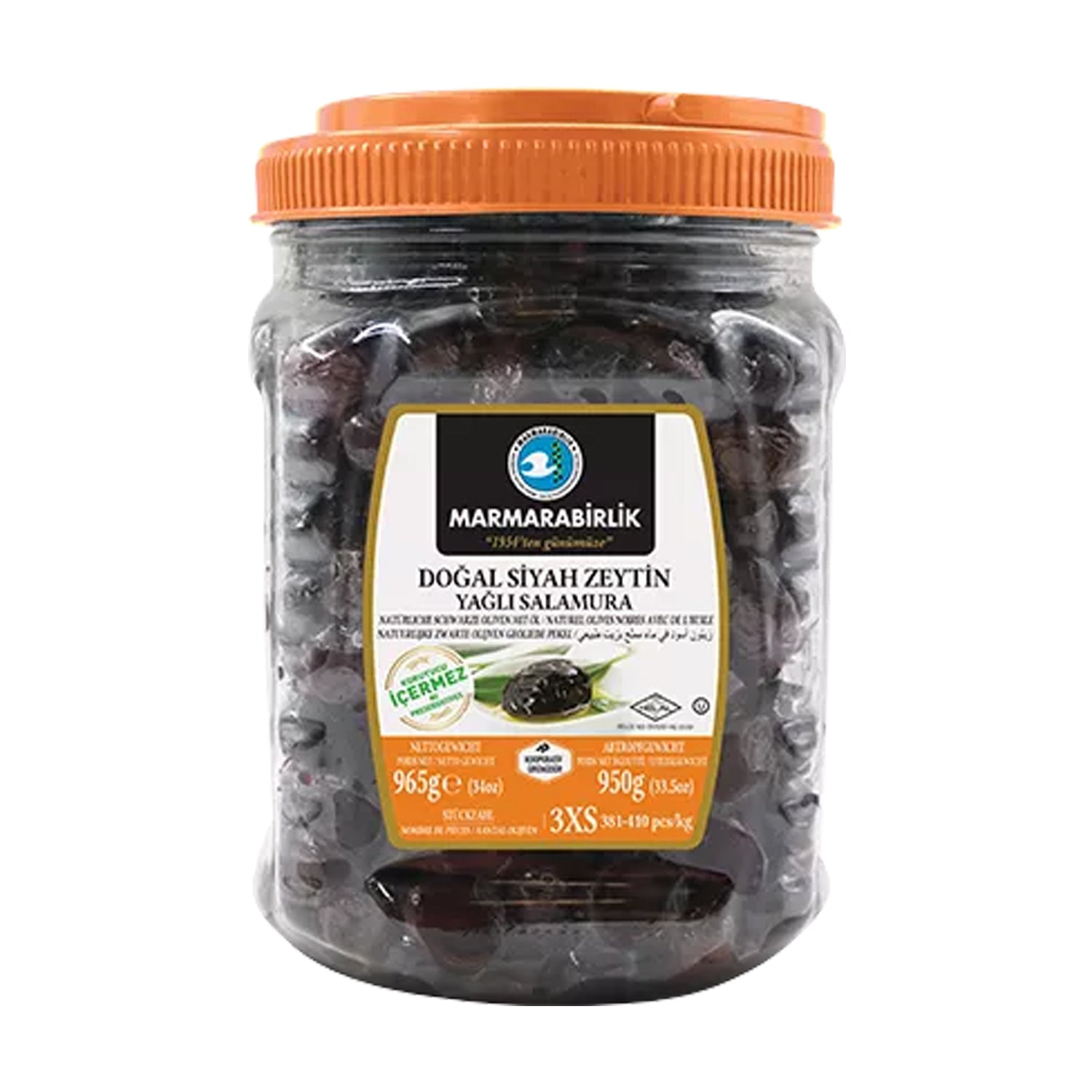 ifp-8690103001572-0-578dd8d5e974c3ea Marmarabirlik Siyah Zeytin 3Xs Luks / LUKS 3XS – 900 g - Image 1