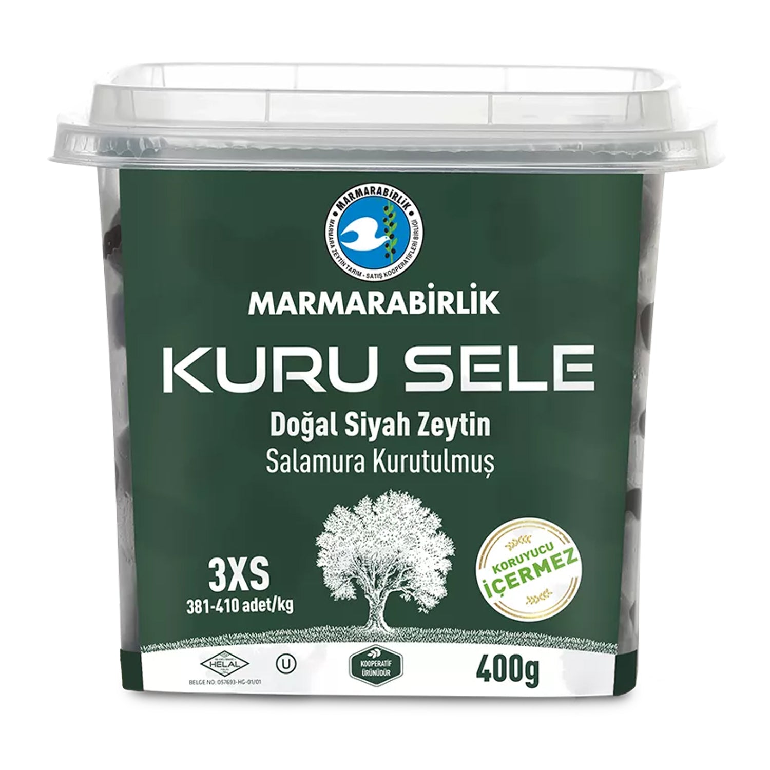 ifp-8690103292390-0-a48f477db43772ac Marmarabirlik Gemlik Kurusele 3XS / KURUSELE 3XS 400 – 400 g - Image 1