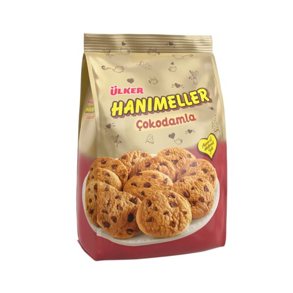 Ülker Hanımeller Çokodamla Çikolatalı Parçalı Kurabiye / HANIMELLER CHCLTCHIP150G – 150 g