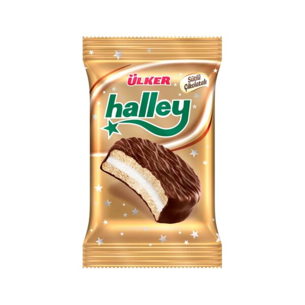 Ülker Halley Marshmallow Bisküvi / HALLEY SINGLE – 30 g