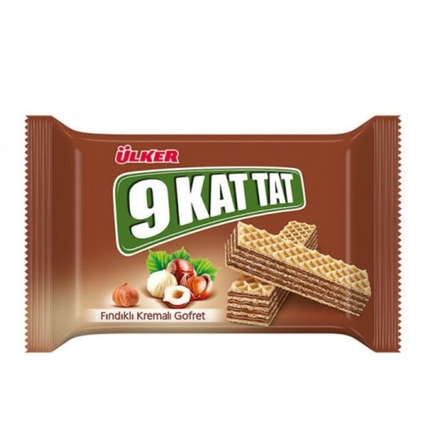 Ülker 9 Kat Tat Fındık / WAFER HAZELNUT – 39 g