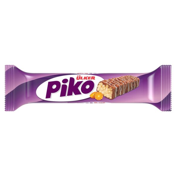 Ülker Piko Bar Çikolata / PIKO RICE ORANGE WAFER18 – 18 g