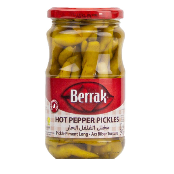 Berrak Acı Biber Turşusu / PEPPER PICKLES HOT – 340 g