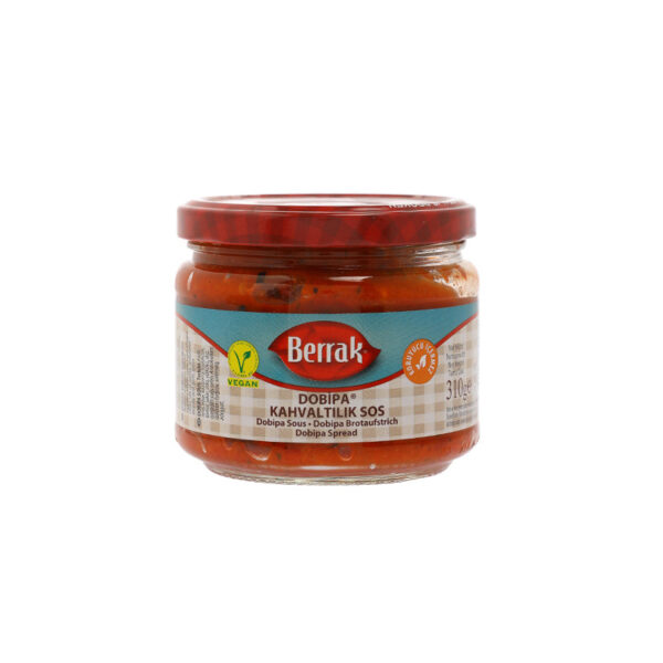 Berrak Ajvar Sosu Hafif / DOBIPA SAUCE MILD – 300 g
